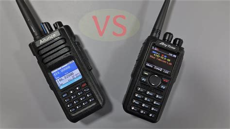and Information. . Ailunce hd1 vs anytone d878uv